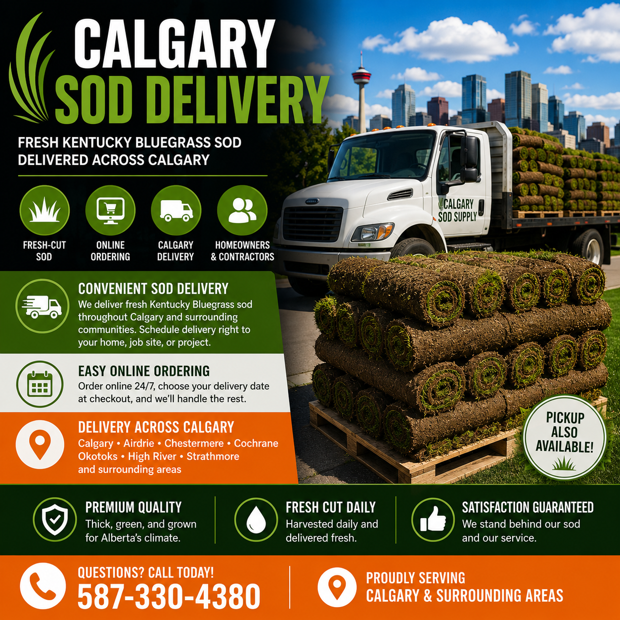 Calgary Sod Delivery
