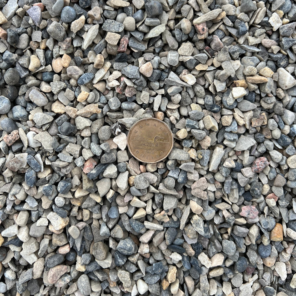 7mm Gyra Rock Calgary – 7mm Gyra Rock (sanding chips) for paver bases, patio installations, walkways, hardscape projects, drainage applications, and compacted landscape base preparation. Bulk loose delivery available throughout Calgary and surrounding areas. Order online.