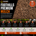 Foothills Premium Mulch Calgary – Premium landscape mulch available for bulk delivery. Ideal for garden beds, tree rings, shrub beds, moisture retention, weed reduction, and creating a clean finished landscape appearance throughout Calgary and surrounding areas.